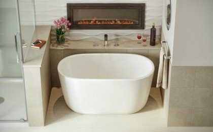 Lullaby Nano Wht Small Freestanding Solid Surface Bathtub by Aquatica web (2)